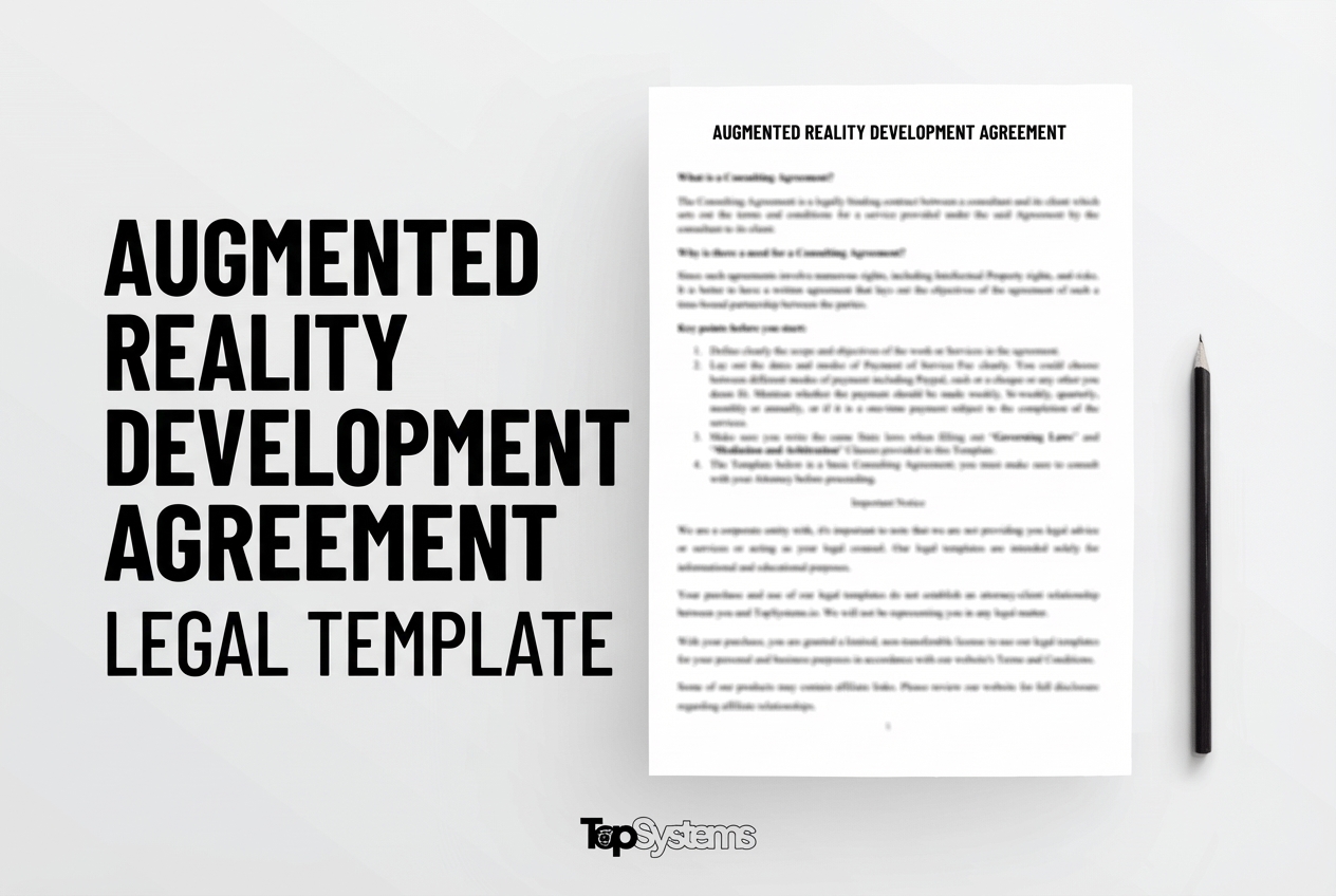Augmented Reality Development Agreement