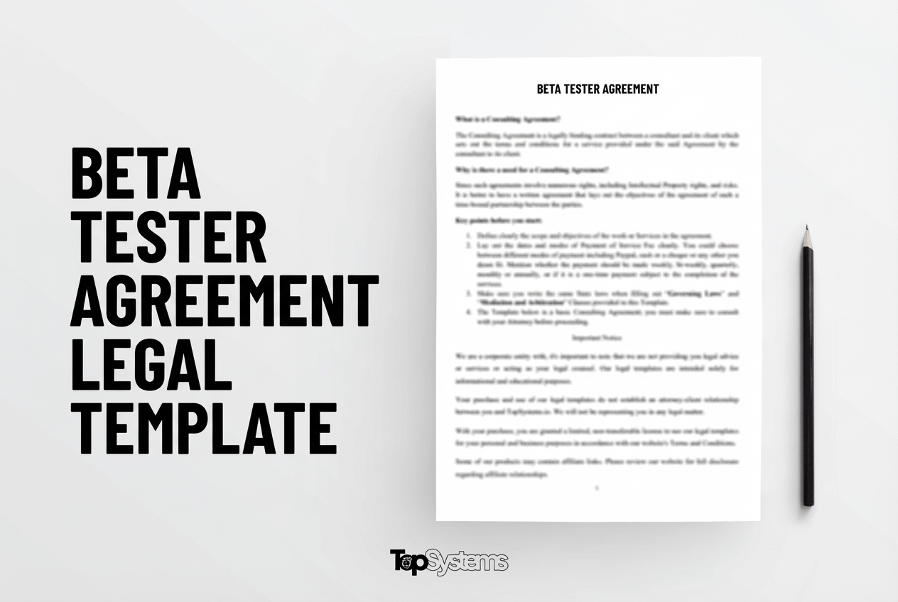 Beta Tester Agreement