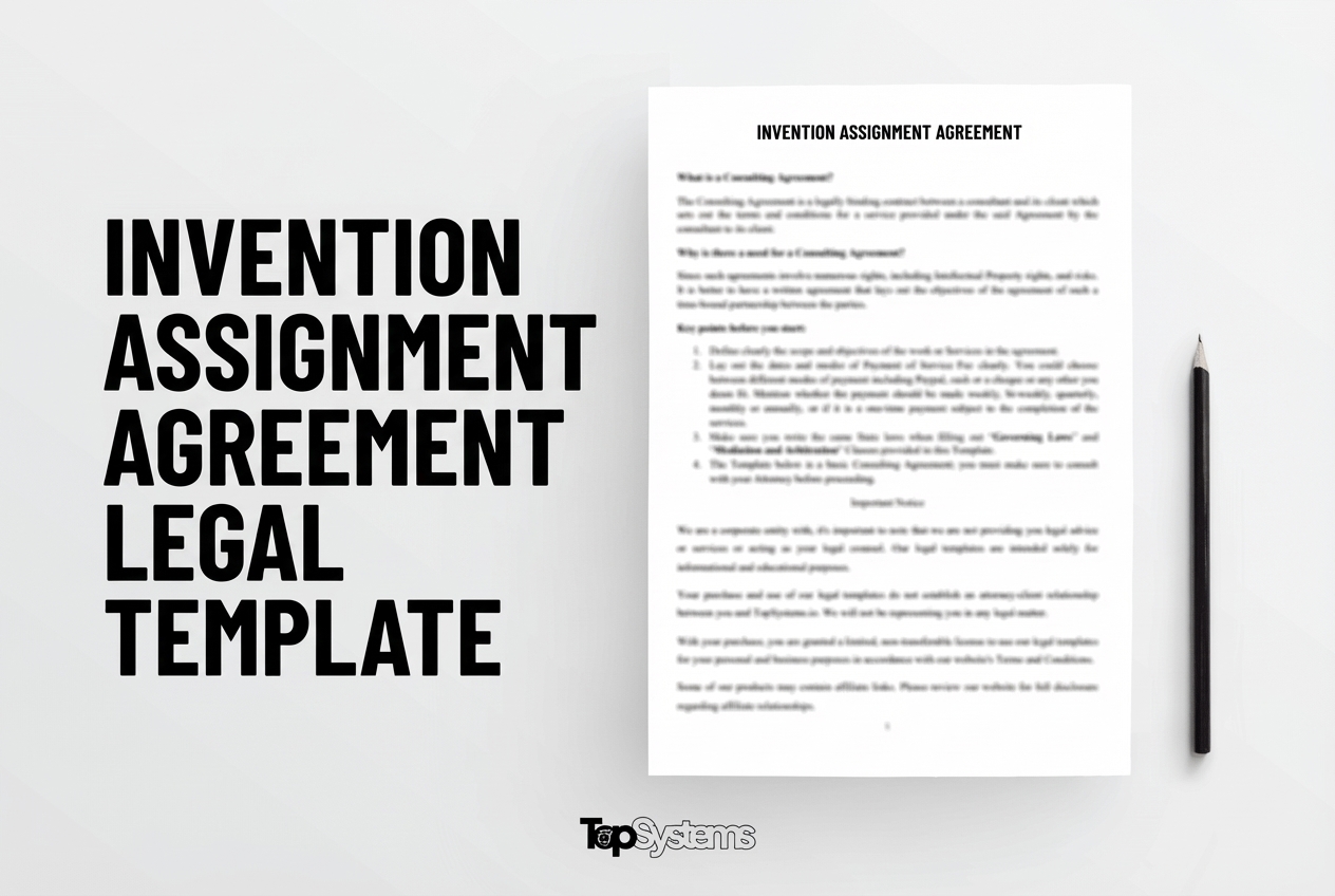 Invention Assignment Agreement