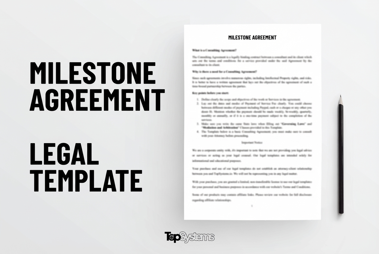 Milestone Agreement