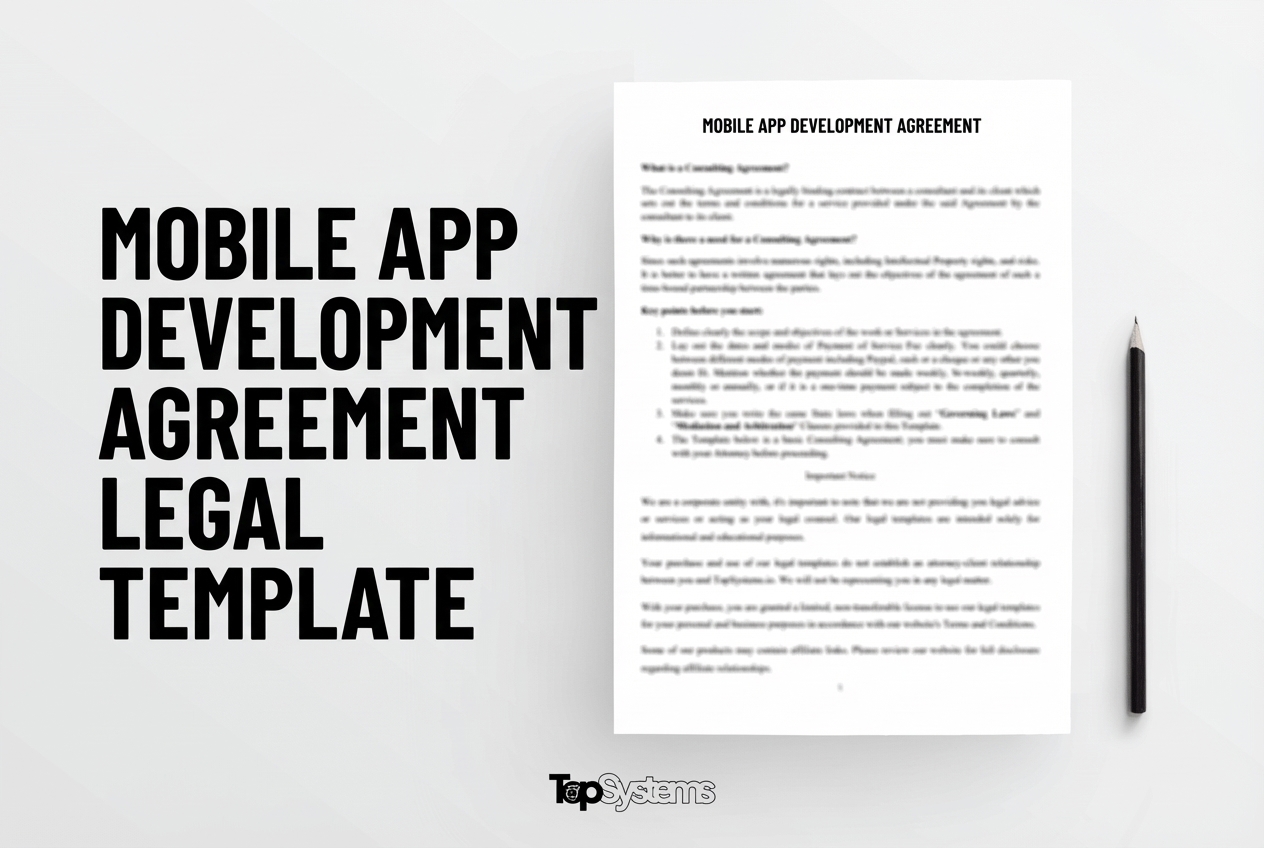 Mobile App Development Agreement