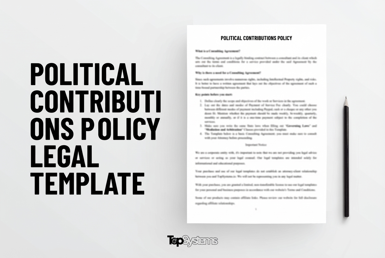 Political Contributions Policy