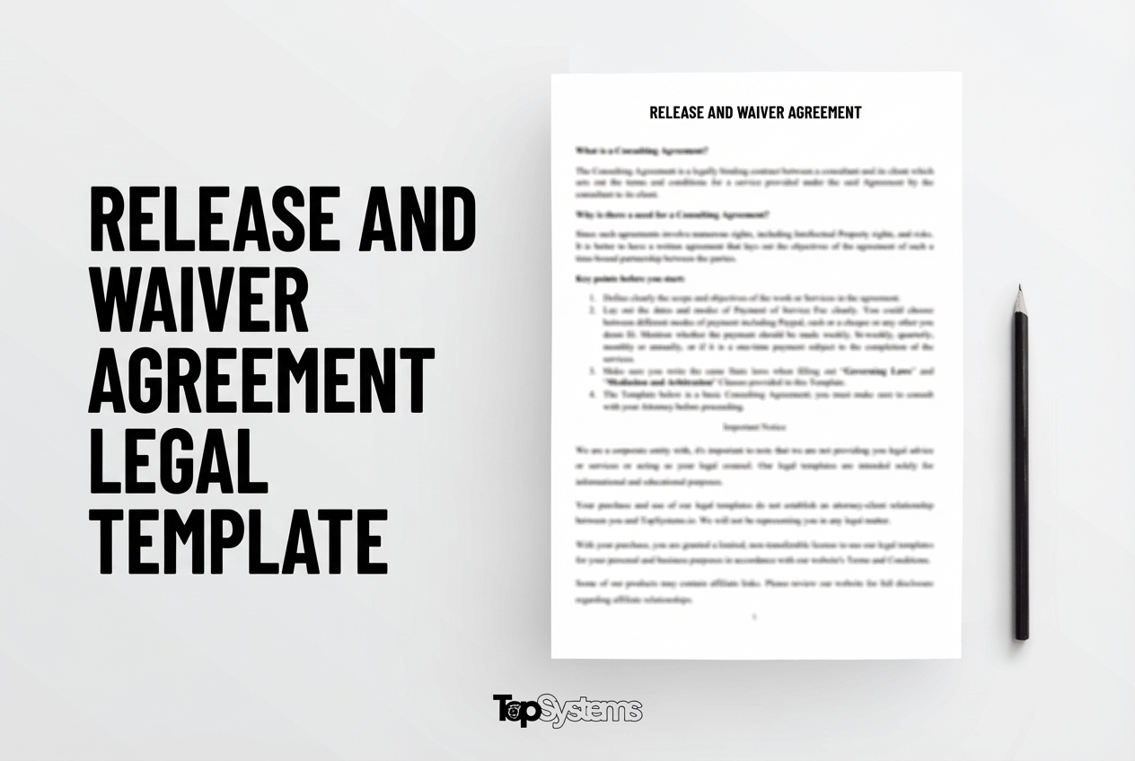 Release and Waiver Agreement