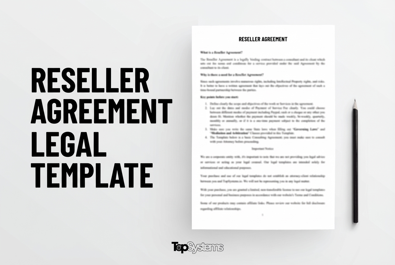 Reseller Agreement