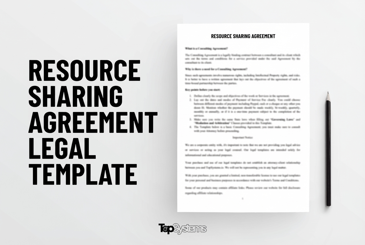 Resource Sharing Agreement