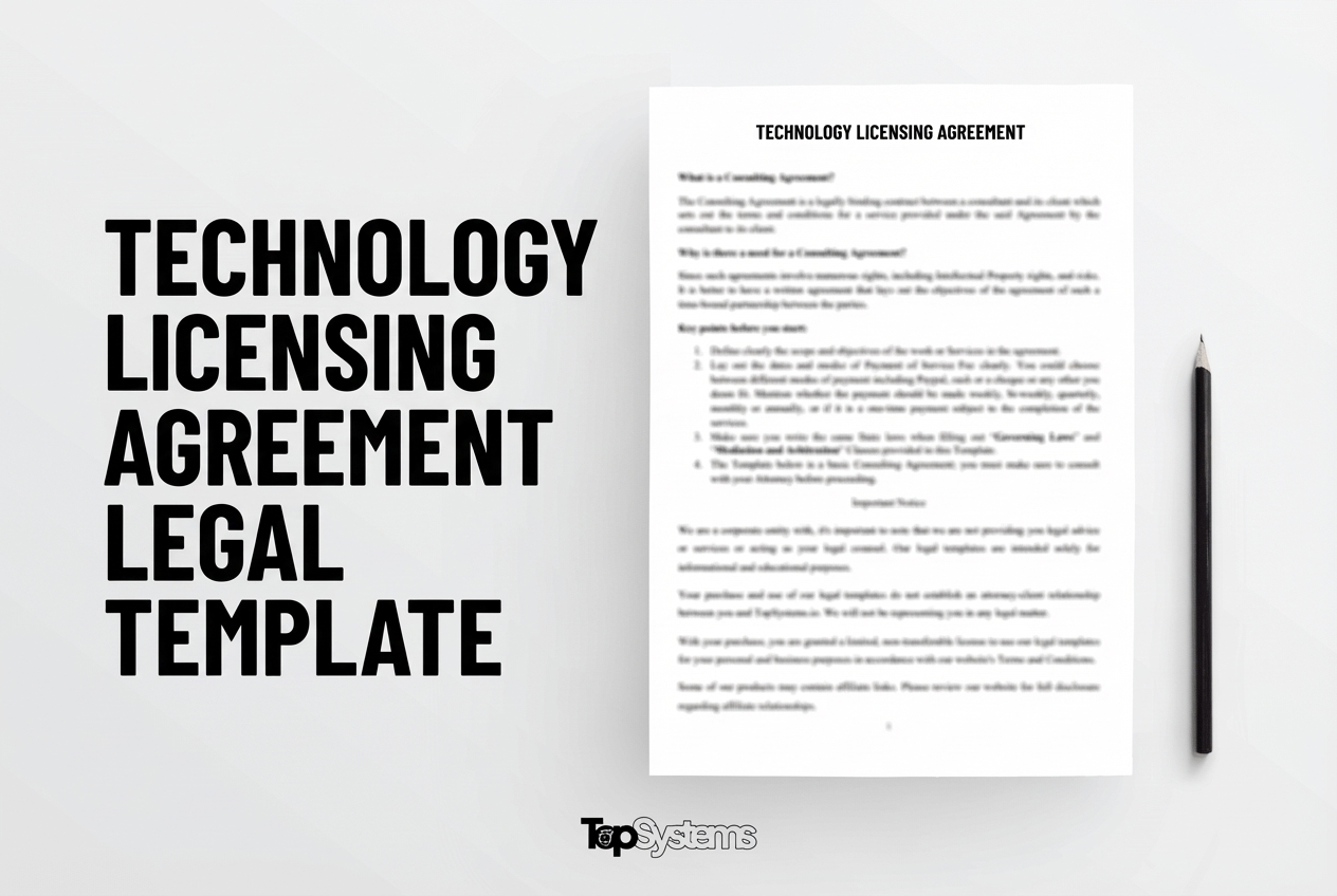 Technology Licensing Agreement
