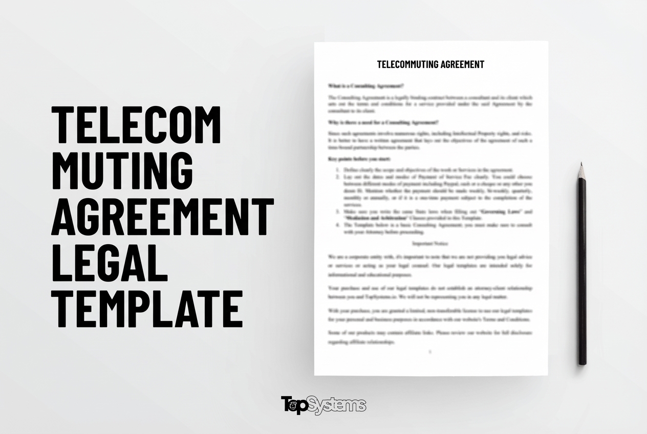 Telecommuting Agreement