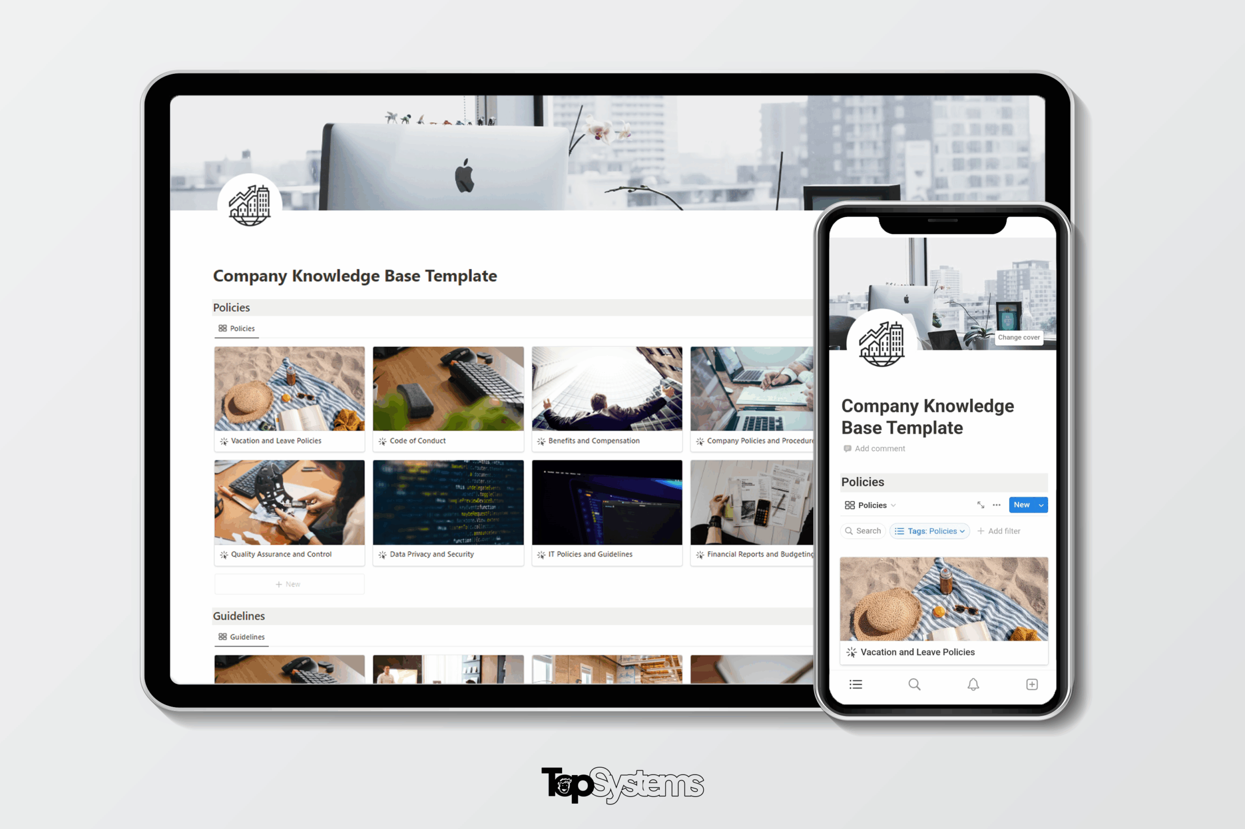 Company Knowledge Base Notion Template