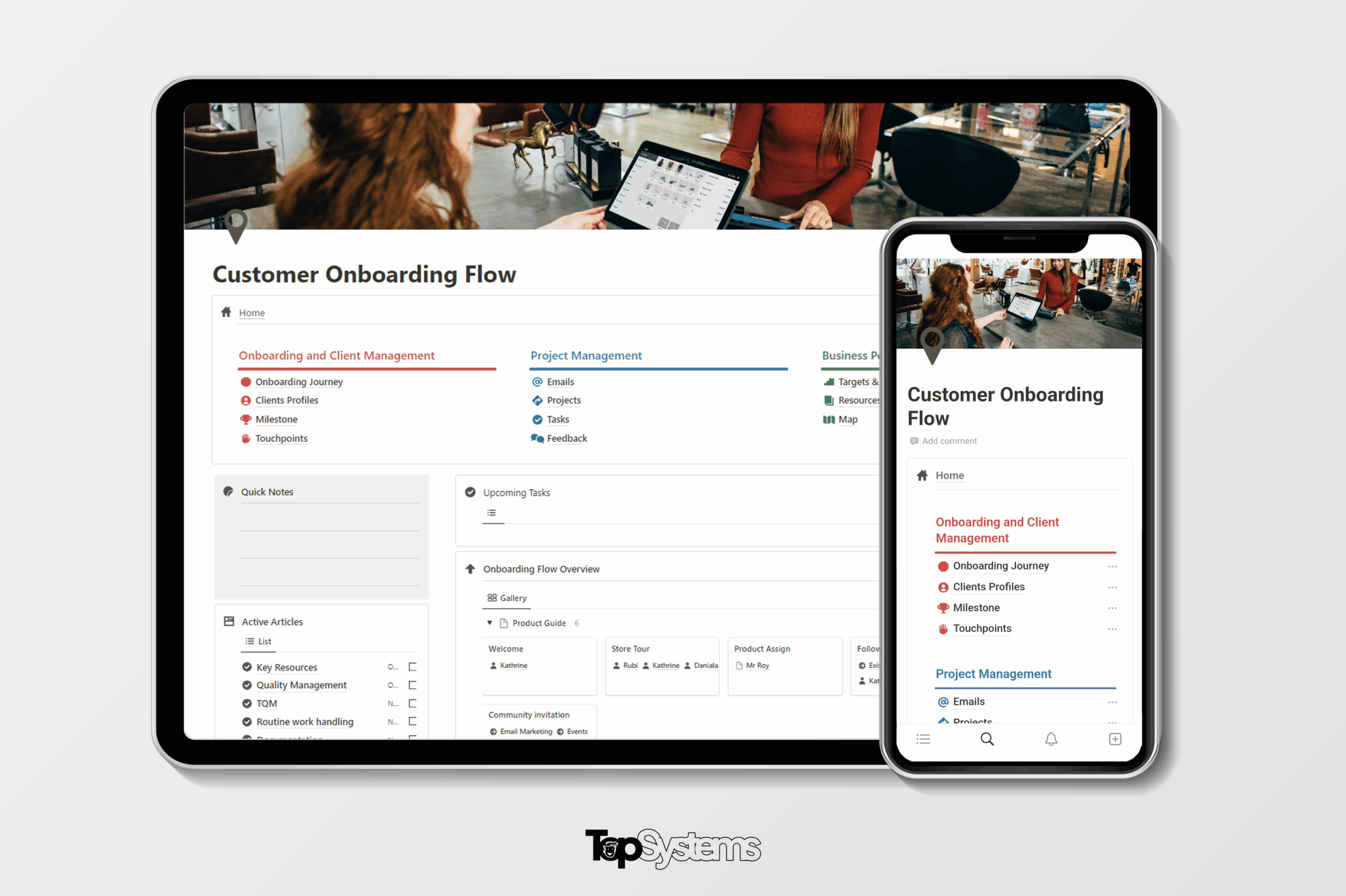 Customer Onboarding Flow Notion Template